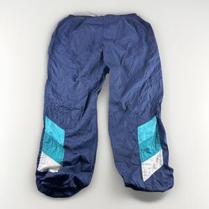 Vintage Oakton Limited Joggers Mens XLT Blue Lined Drawstring Sweatpants Running